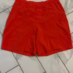 Lululemon Men's Red Athletic Shorts